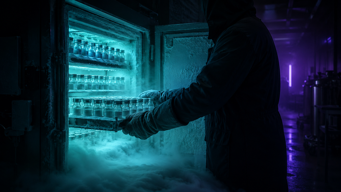 Cold chain, moisture and the space between courier and freezer